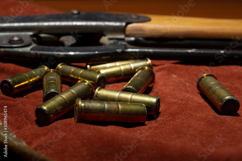 Rifle and bullets 0146