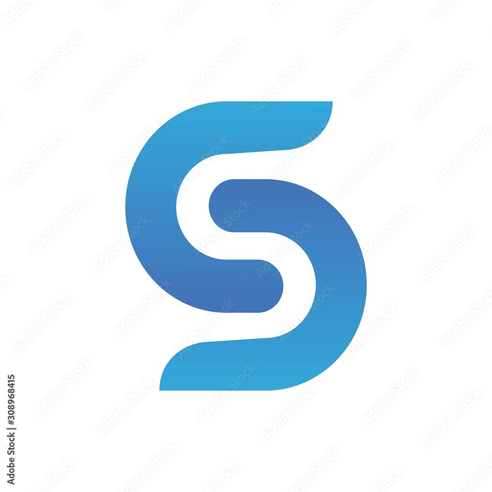 S letter logo. Vector concept of company logo template. Sign of corporate identity in the form of letter S. S letter logo. Vector concept of company logo template. Sign of corporate identity in the form of letter S.