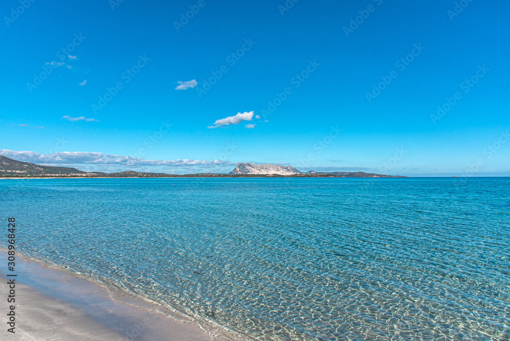 La Cinta beach in Sardinia, Italy