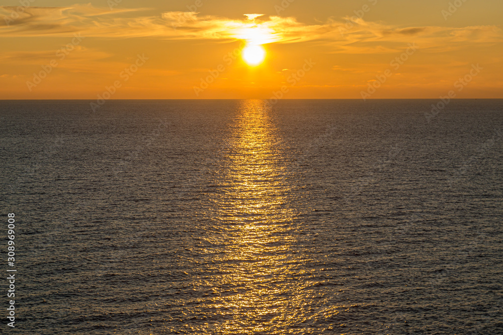 Fototapeta premium Sussex Coastal Sunset