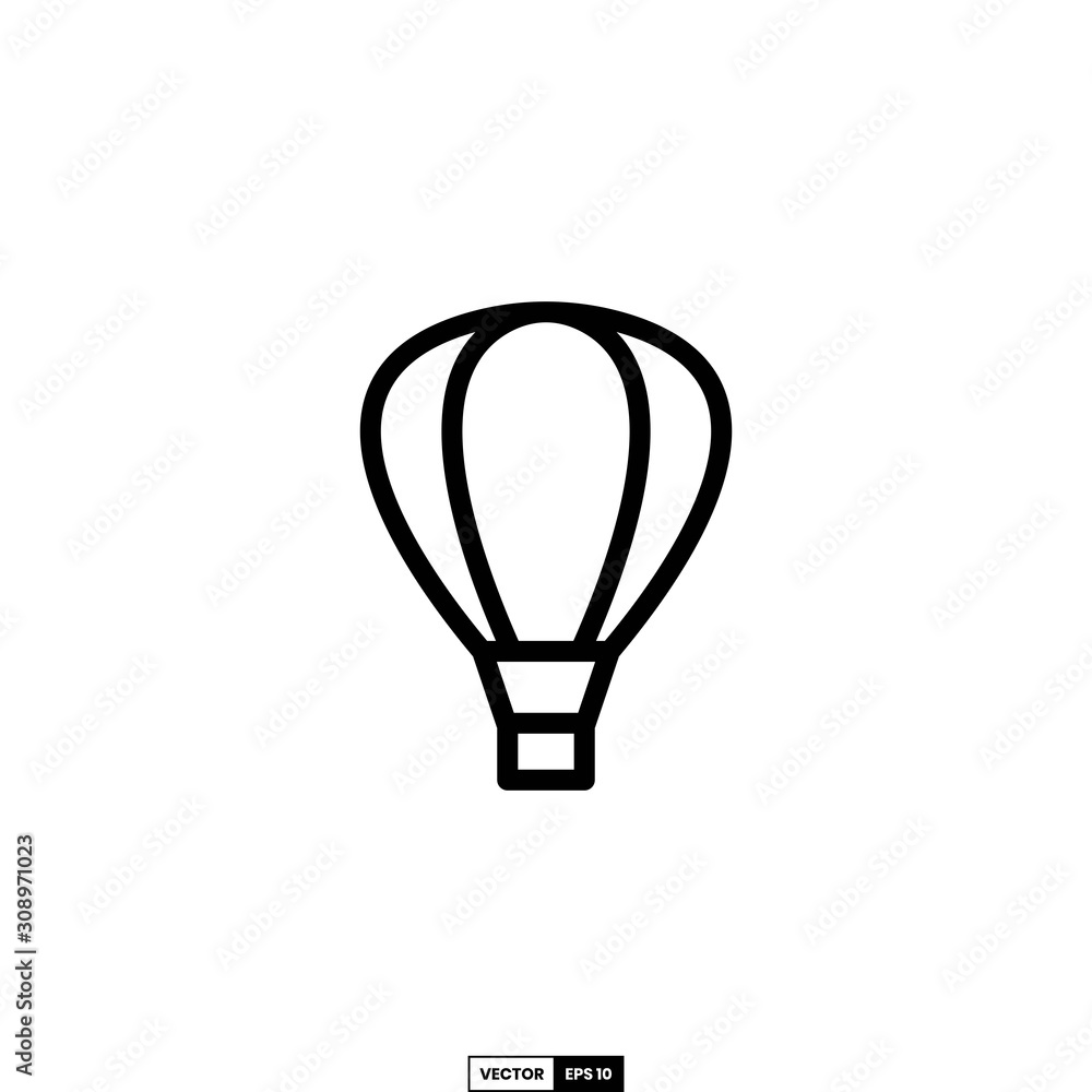 Ballon icon, design inspiration vector template for interface and any purpose Ballon icon, design inspiration vector template for interface and any purpose
