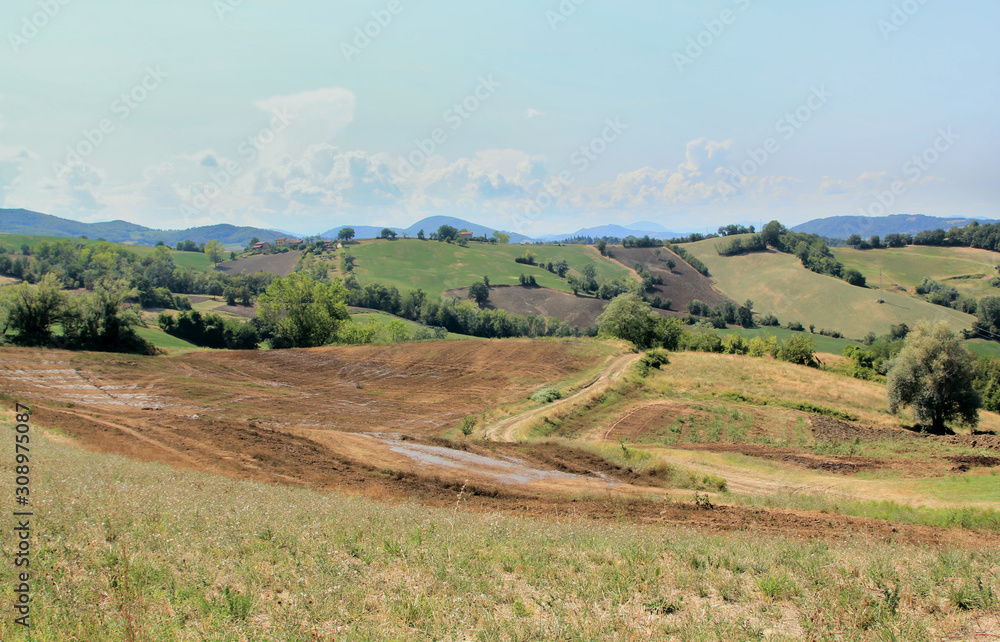 Landscape in countyside Landscape in countyside