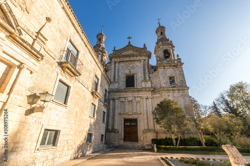 Castromonte, Spain. The Roman Catholic monastery of La Santa Espina (Holy Thorn)