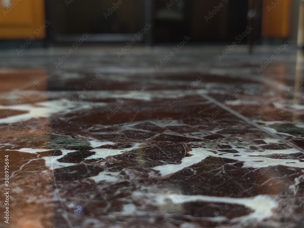 Naklejka premium Tile flooring marble floor