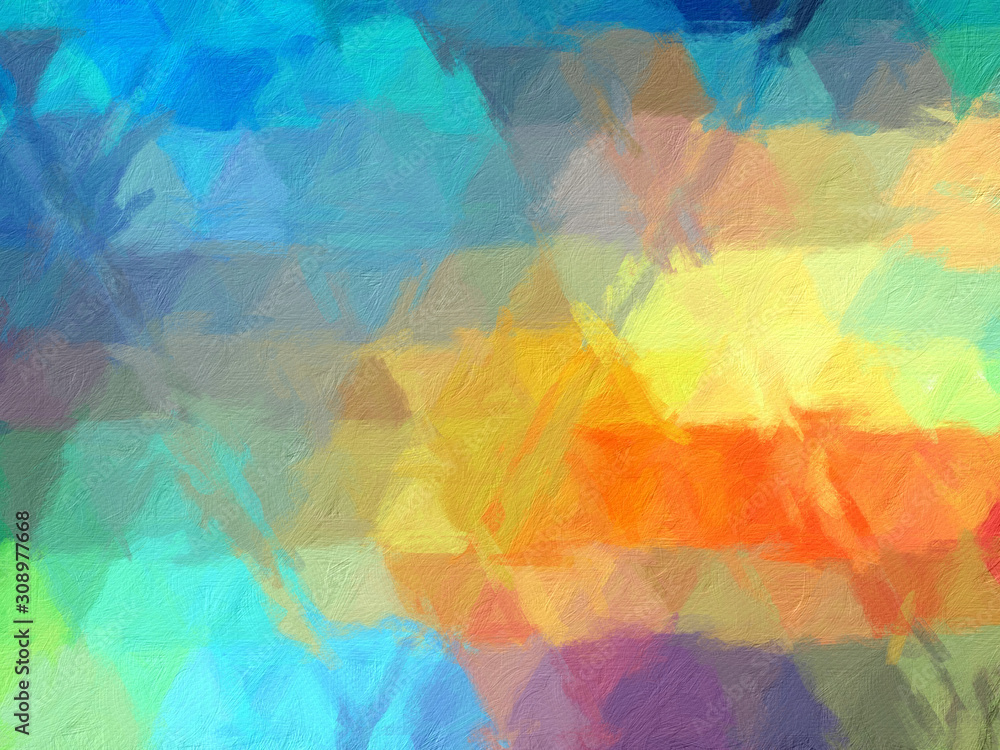 Abstract watercolor texture background. Oil painting style Abstract watercolor texture background. Oil painting style