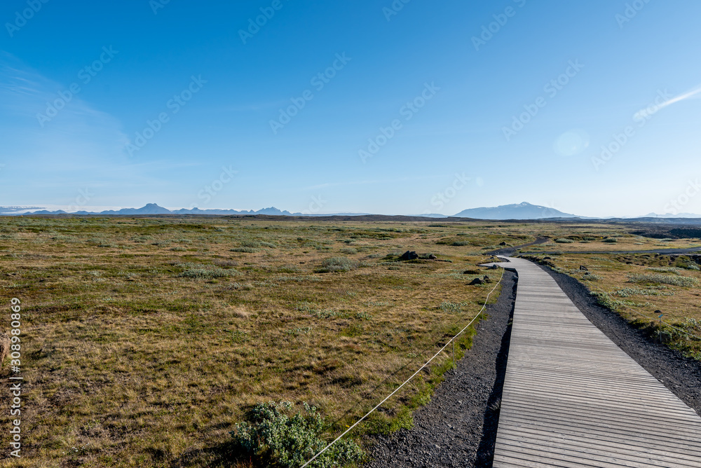 Ścieżka przyrodnicza, Islandia