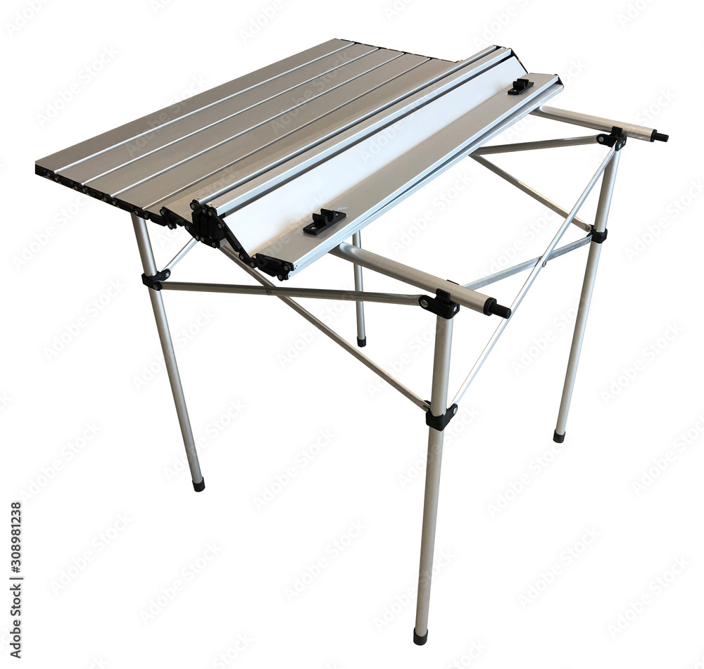 Mesa plegable playera con porta vaso Mesa plegable playera con porta vaso