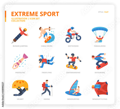 Extreme Sport icon set