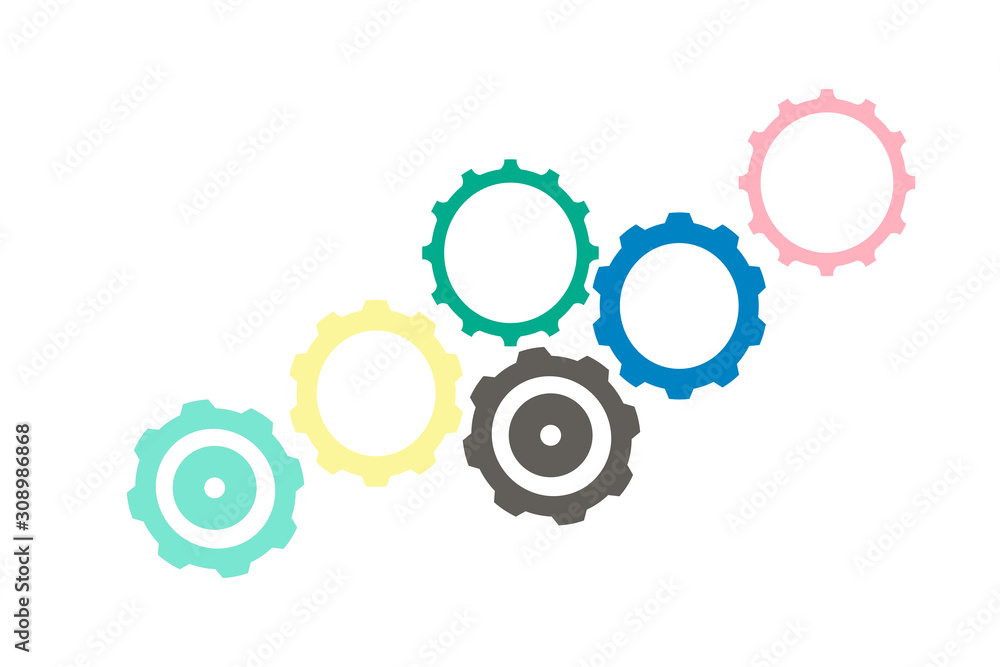 background with gears and cogs background with gears and cogs