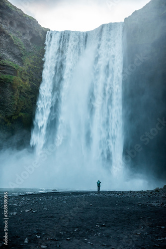Wodospad Skogafoss, Islandia