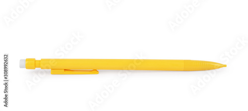 Mechanical pencil on a white background