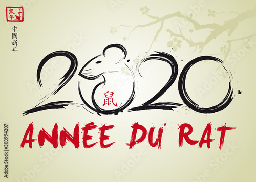 2020 Year of the Rat - Chinese New Year