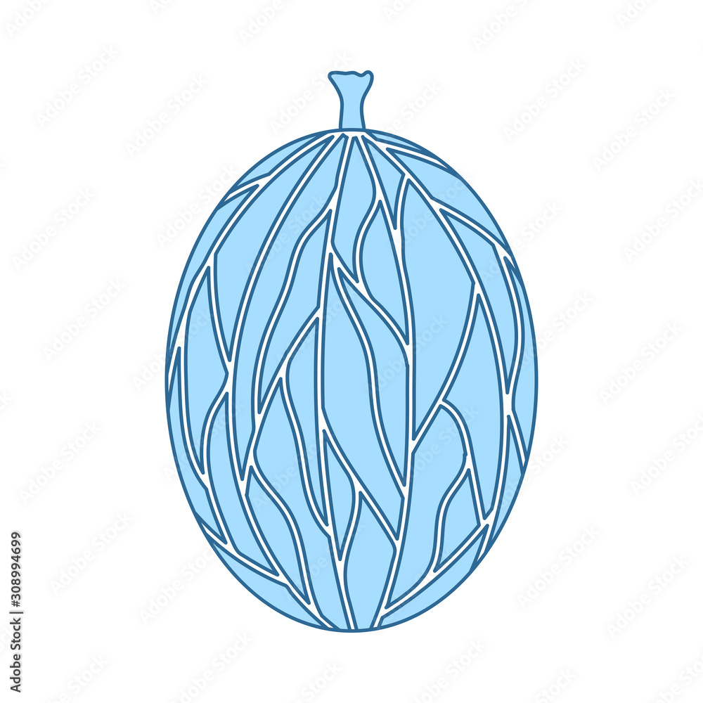 Icon Of Gooseberry In Ui Colors Icon Of Gooseberry In Ui Colors