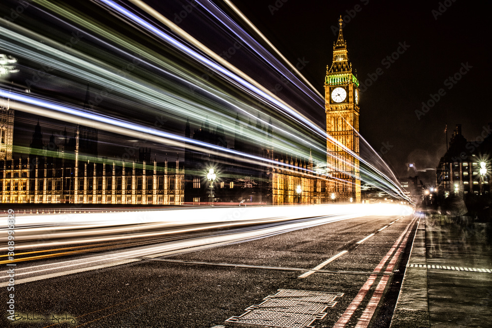 Fototapeta premium Long Exposure towards Big Ben