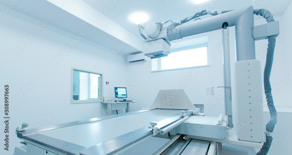 Medical laboratory room with new X-ray equipment Medical laboratory room with new X-ray equipment
