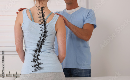 Photos Scoliosis Spine Curve Anatomy, Posture Correction