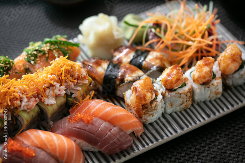 sushi close up photo