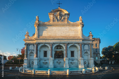The Fontana dell'Acqua Paola (Fontanone), Janiculum, Rome, Italy