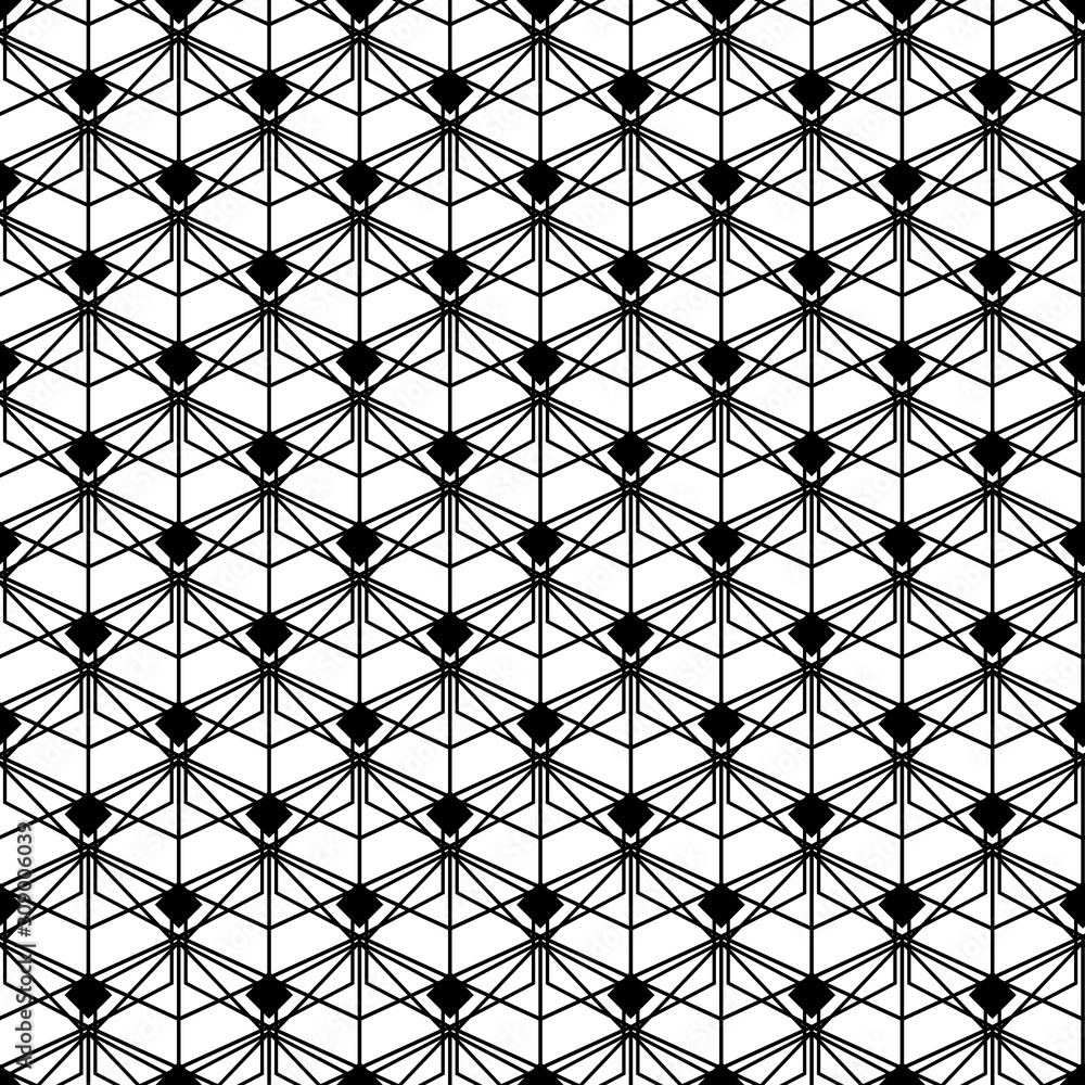 Seamless geometric pattern. Abstract background texture.