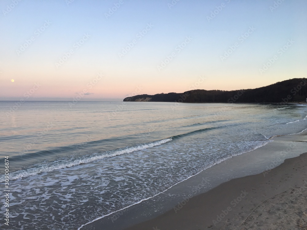 Fototapeta premium stadt binz auf rügen in norddeutschland