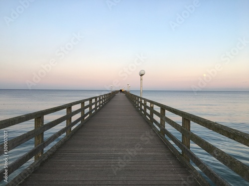 Br  cke in Binz auf R  gen in Norddeutschland 