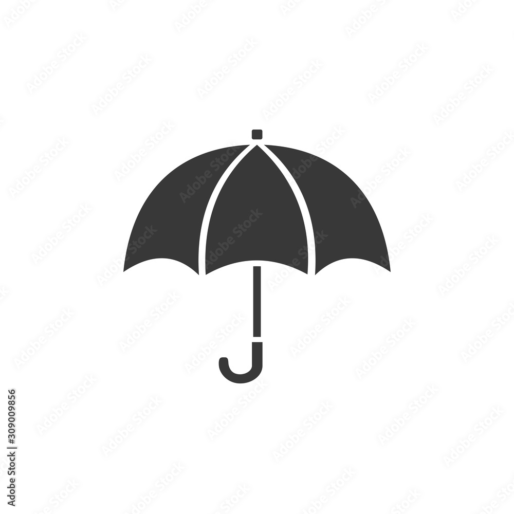 Umbrella. Isolated icon. Weather vector illustration Umbrella. Isolated icon. Weather vector illustration