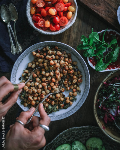 Chickpeas Bowl