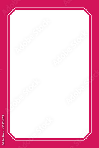 超シンプル 縦フレーム