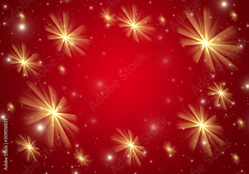 Red christmas background © 02irina