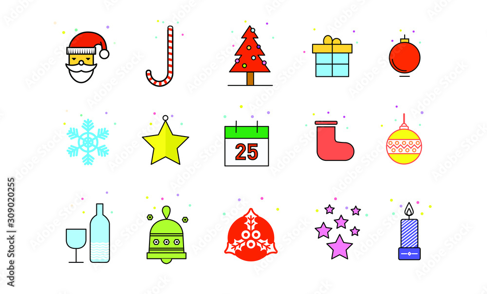 merry christmas icon set pack, High Quality variety symbols, 2020 Vector illustration - Vector - Vector icon set pack, High Quality variety symbols, 2020 Vector illustration - Vector - Vector merry christmas icon set pack, High Quality variety symbols, 2020 Vector illustration - Vector - Vector icon set pack, High Quality variety symbols, 2020 Vector illustration - Vector - Vector