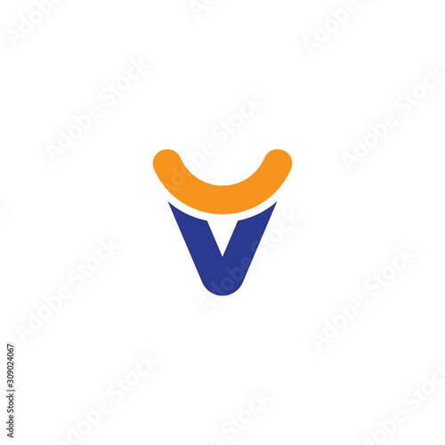 elegant logo design with letter A Icon