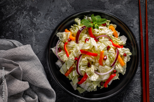Fresh Peking Cabbage Salad