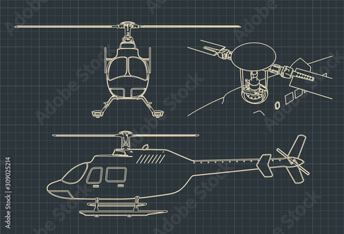Helicopter Drawings