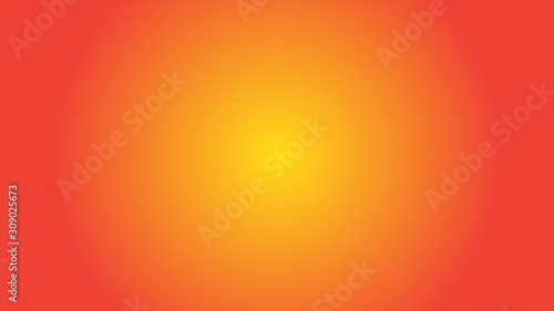 Radial gradient background with orange and yellow color composition
