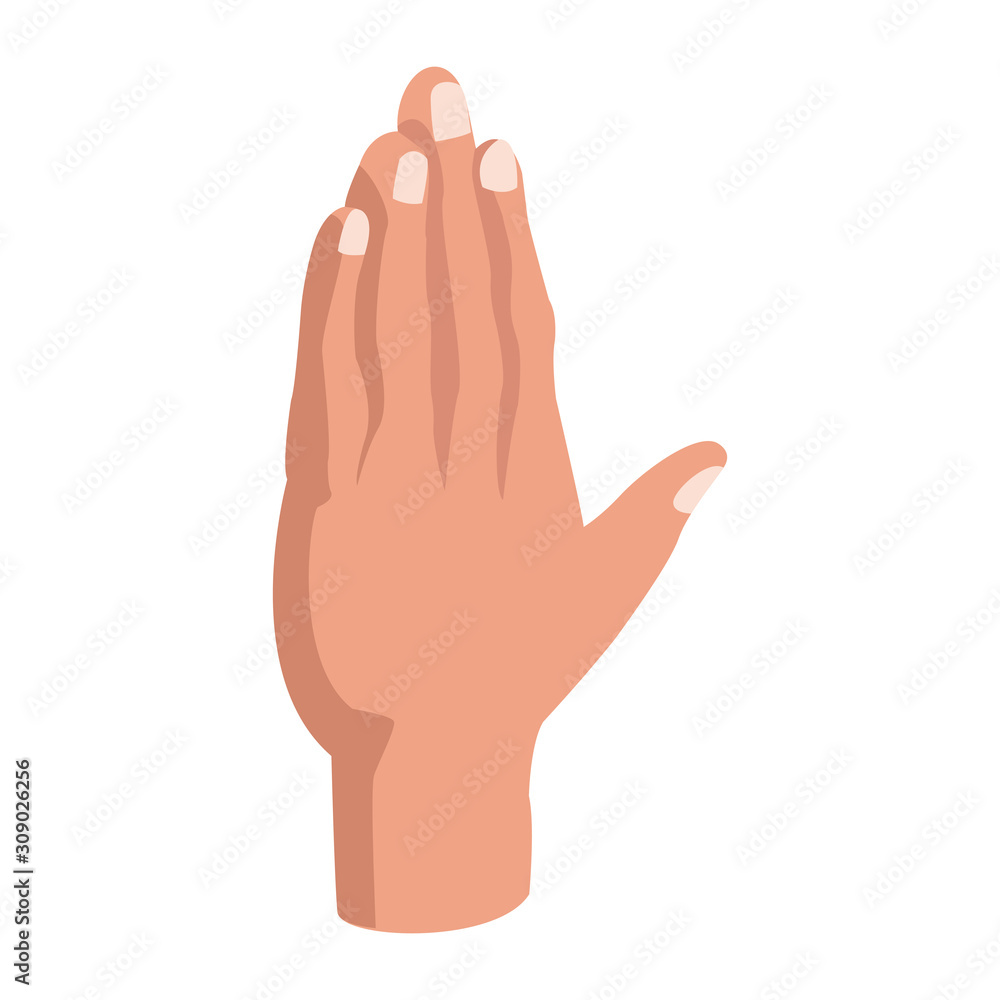 opened hand icon, colorful design opened hand icon, colorful design