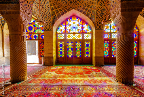 Nasir ol Molk Mosque in Shiraz, Iran