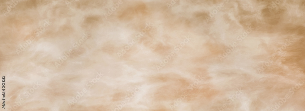 Light brown abstract background with white thin streaks, panorama_ - obrazy, fototapety, plakaty 