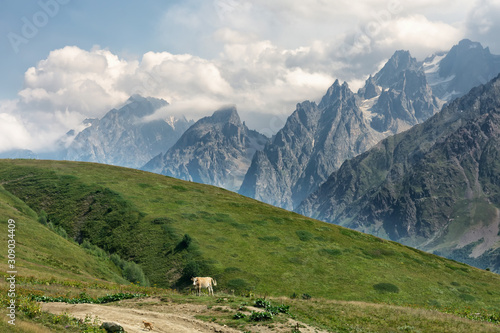 landscape in the caucasus © Andrii Marushchynets