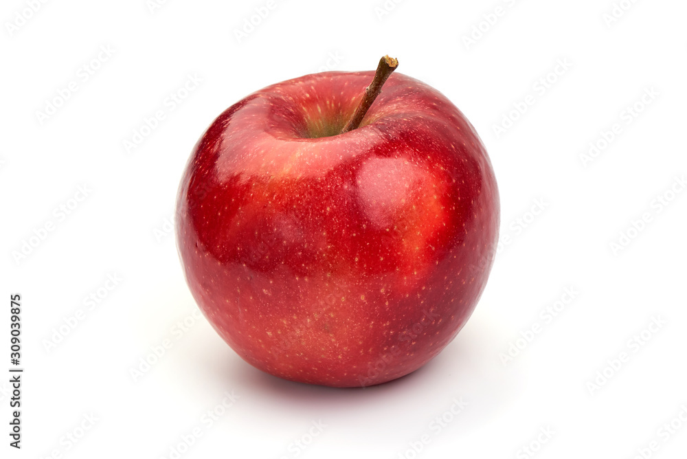 Red delicious apples, isolated on white background Red delicious apples, isolated on white background