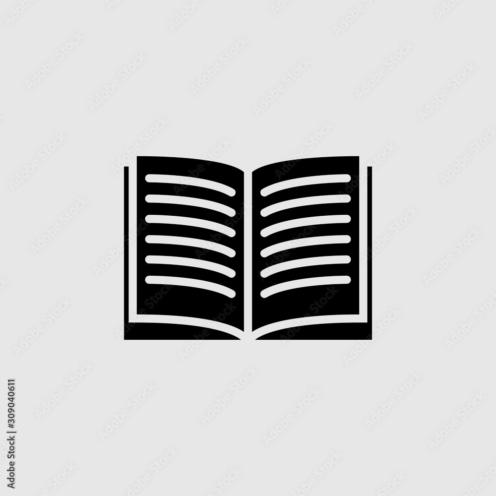 Book vector icon. Filled flat sign for mobile concept and web design. Open book glyph icon. Symbol, logo illustration. Vector graphics. Book vector icon. Filled flat sign for mobile concept and web design. Open book glyph icon. Symbol, logo illustration. Vector graphics.