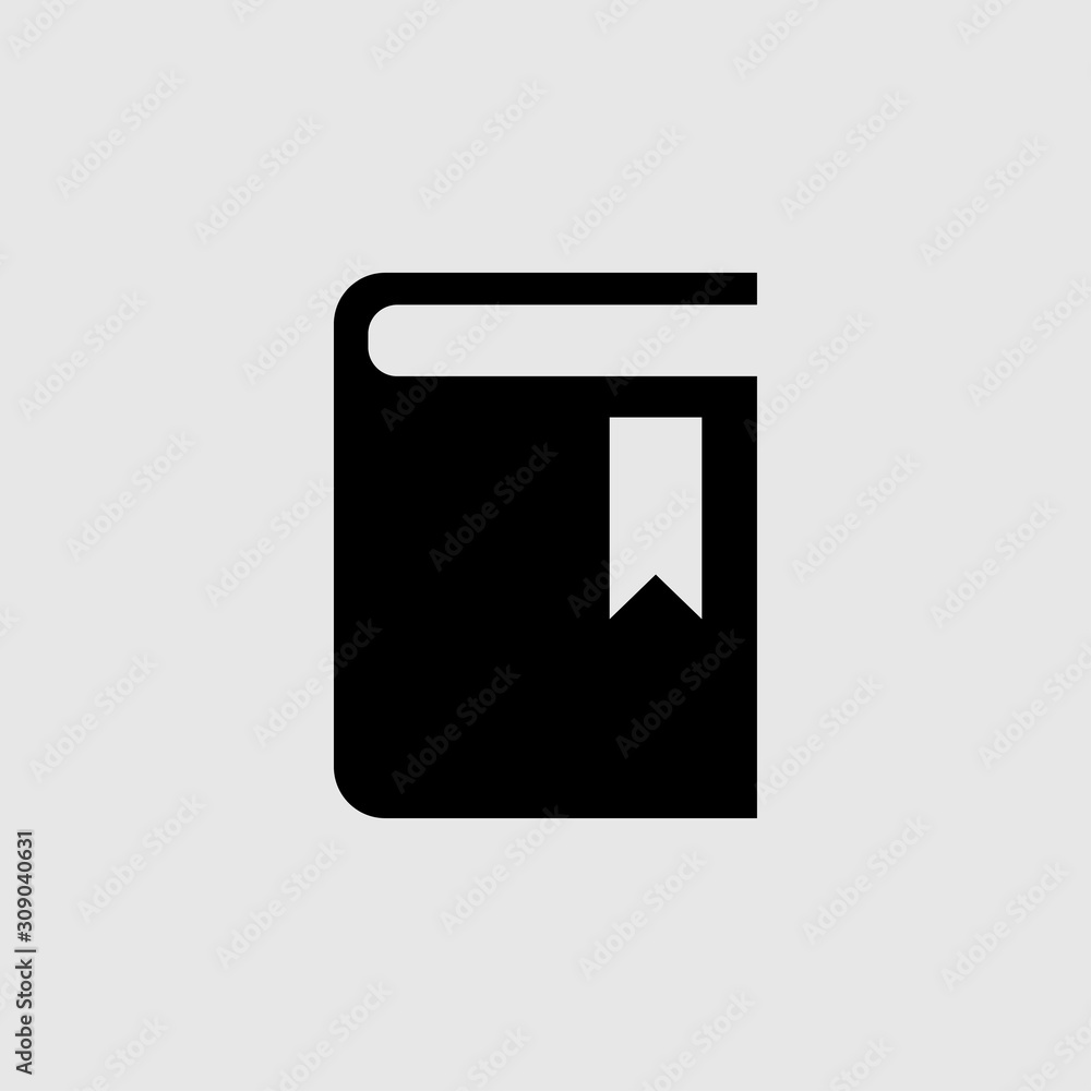 Book vector icon. Filled flat sign for mobile concept and web design. book with bookmark glyph icon. Symbol, logo illustration. Vector graphics Book vector icon. Filled flat sign for mobile concept and web design. book with bookmark glyph icon. Symbol, logo illustration. Vector graphics