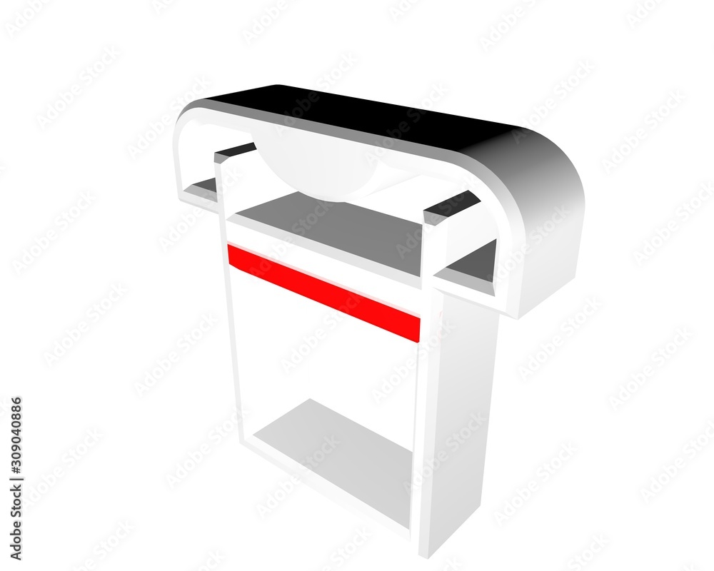3d illustration of t-shirt icon, soccer poland 3d illustration of t-shirt icon, soccer poland