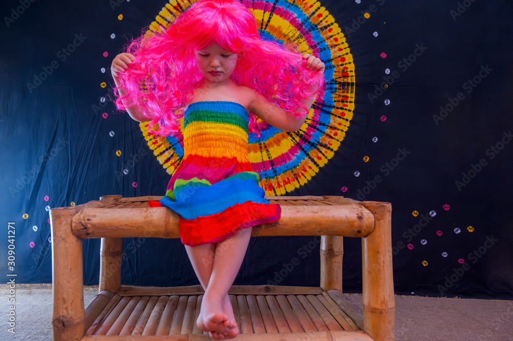 Rainbow dress for on sale boy