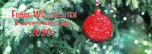 Weihnachten Hintergrund Ban...