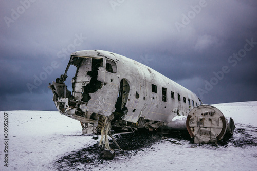 Iceland Winter Landscape  photo