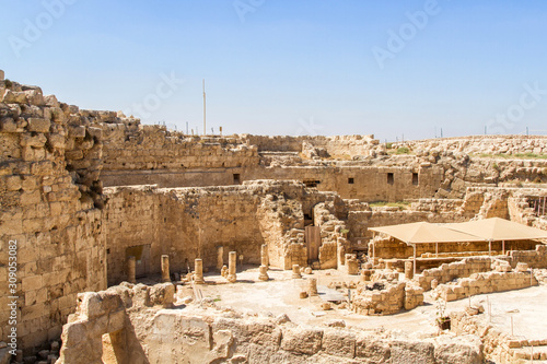 Ruins of Herodium, palace fortress in Israel