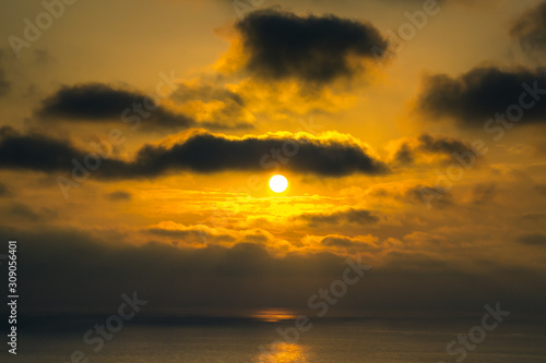 Sunset at sea © andreymuravin