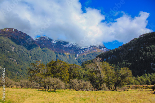 countryside in Paradise, near Queenstown, South Island, New Zealand