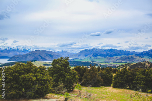 Beautiful landscape in Arrowtown  South Island  New Zealand