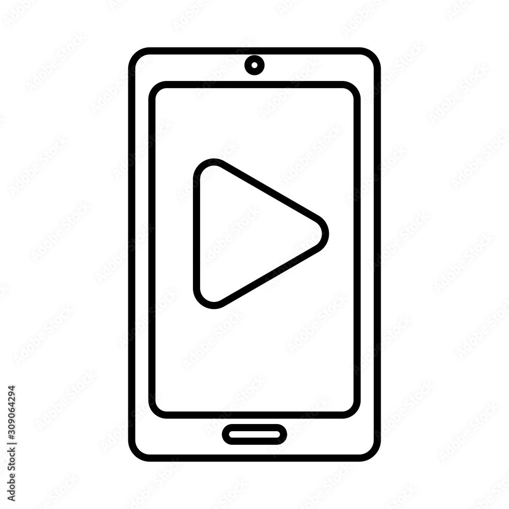 smartphone electronic device isolated icon smartphone electronic device isolated icon
